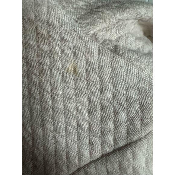 Cabi Womens Jacket Size Small Ryder Oatmeal Heather Moto Diamond Quilted Stylish - Picture 9 of 12